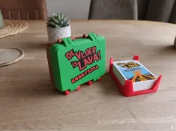 The Floor is Lava/De Vloer is Lava - Snaplock Box - Free 3D Print Model