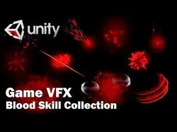 Unity Game VFX - Blood Skill Collection 3D model