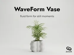 WaveForm Vase - Free 3D Print Model