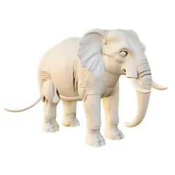 White Elephant Statue