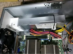1U Flex Power Supply to ATX Case