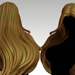 3D HAIR STYLE FOR GIRL