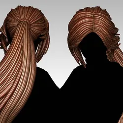3D HAIR STYLE FOR GIRL