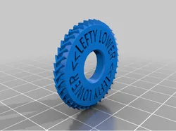 bed leveling thumb screw dial