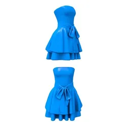 dress / dress stl / Evening Dress / Party Dress / Dress Elegant / Dress Corset