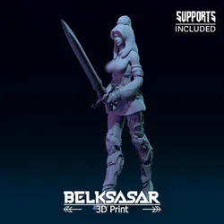 Girl Fighter Variant 2