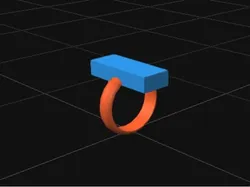 Inch cm Ring