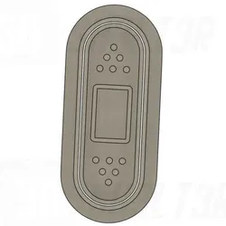 MEDICAL BANDAGE COOKIE CUTTER, CURITA MEDICA