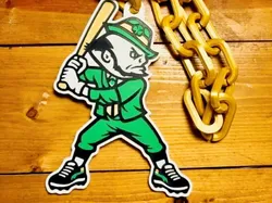 Notre Dame Baseball Jumbo Turnover Fan Chains - Free 3D Print Model