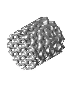 OctoSurface to Gyroid Lattice Transition Cylinder
