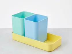 Pop Colors Modular Desk Organizer - Free 3D Print Model