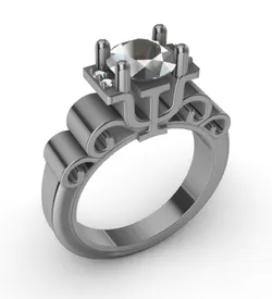 Psychology degree ring