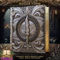 Rogue Tome - Perfect for storing cards, dice, minis and more!
