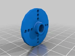 Servo Horn Compatible with Futaba 3F or Hitec H25T
