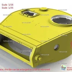 Tiger Tank Early Production Turret_1(STL-35-16)