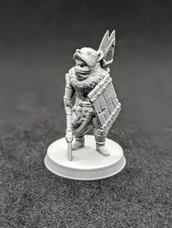Tribal hunter FDM supportless - Free 3D Print Model