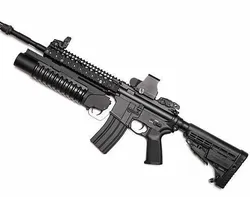 bucky barnes, the winter soldier m4a1 rifle (grenade launcher not included)