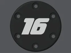 Charles Leclerc Cap for Logitech G29/G920/G923 - Free 3D Print Model