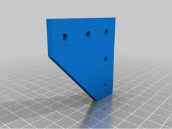 Corner 90º Angle Bracket - Profile 2020 20x20 -  5 holes