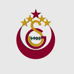 GALATASARAY 5 YILDIZ BAYRAK TEMALI ANAHTARLIK