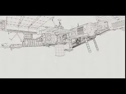 INTERNATIONAL SPACE STATION 3D model