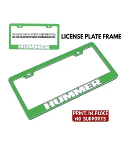 LICENSE PLATE FRAME HUMMER - HUMMER LICENSE PLATE FRAME. PRINT IN PLACE - PRINT IN PLACE - PRINT IN PLACE - PRINT IN PLACE - PRINT IN PLACE - PRINT IN PLACE - PRINT IN PLACE - PRINT IN PLACE.