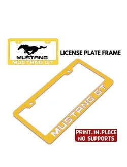 LICENSE PLATE FRAME MUSTANG - LICENSE PLATE FRAME MUSTANG. PRINT IN PLACE - PRINT IN PLACE - PRINT IN PLACE - PRINT IN PLACE - PRINT IN PLACE - PRINT IN PLACE - PRINT IN PLACE - PRINT IN PLACE.
