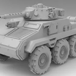 Lunar Auxilia Gecko Scout Car - Presupported