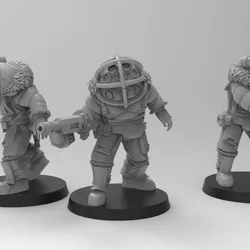 Lunar Auxilia Siege Breakers - Presupported