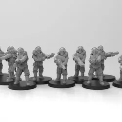 Lunar Auxilia Special Weapons - Presupported