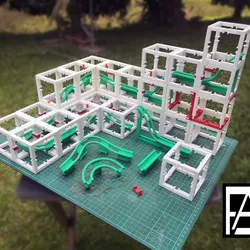 Modular marble run