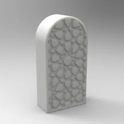 Mosaic candle