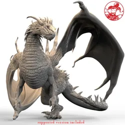 Noble Dragon Guardian of Magic 5-inch base 120+ mm height Gargantuan miniature