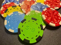 Poker Chips no AMS - Free 3D Print Model