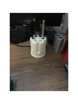 Rotating Gun Cylinder Pen / Pencil Holder (remix from tmorris9)