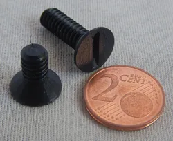 Stativschraube Kameraschraube 1/4 Zoll Senkkopf tripod screw countersunk head Fotogewinde