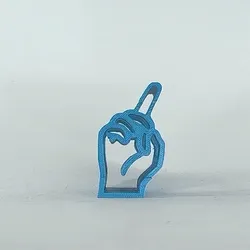 Text Flip - D (Dactylology)