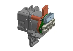 Toolhead Spacer for Voron V0.1 with LGX Lite and Umbilical PCB