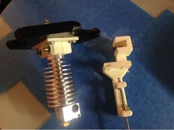 Anycubic Kossel (Linear Plus) optical zprobe for bottom mounted hotend (remix)