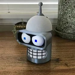 bender alexa skin customizable without supports futurama