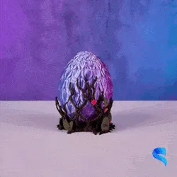 Floral Dragon Egg