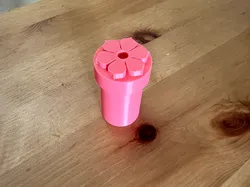 Flower Stamp  - Free 3D Print Model