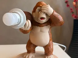 Gorilla Lamp - Free 3D Print Model