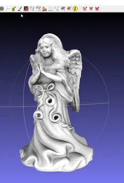 MakerBot ThriftStore Angel Remix with fpertl Praying Hands