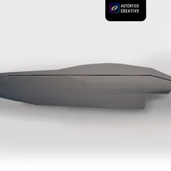 Racing BOAT RC - B-35 - Modular .stl
