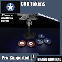 SCI-FI Ships Token Pack - CQB Tokens - Presupported
