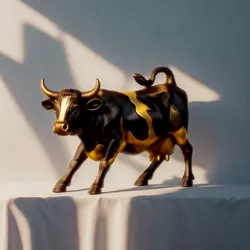 Wall Street "Cow" decorative statue