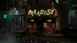 1970 s New York City Alley Low-poly 3D model