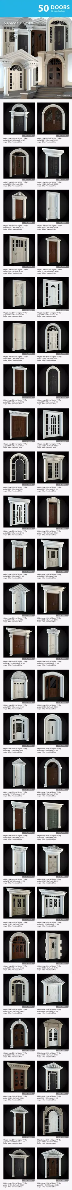 3DModels Doors 3D model