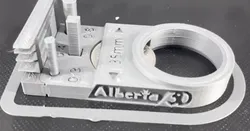 Alberta3D De-Stressor Key chain